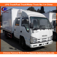 Cooling Isuzu Reefer Truck in Thermo King Refrigerator Van Truck
